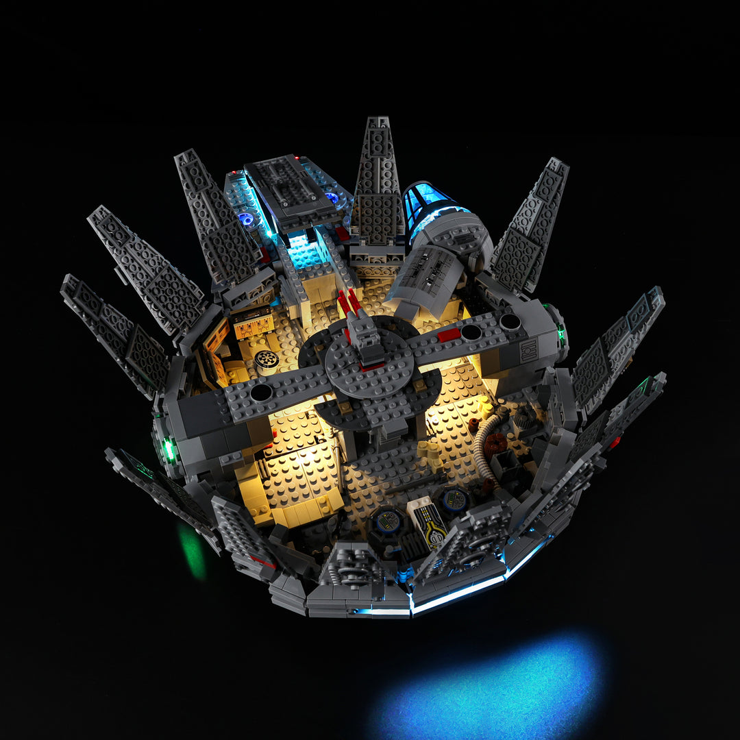 Light Kit for Millennium Falcon 75105 (Updated)