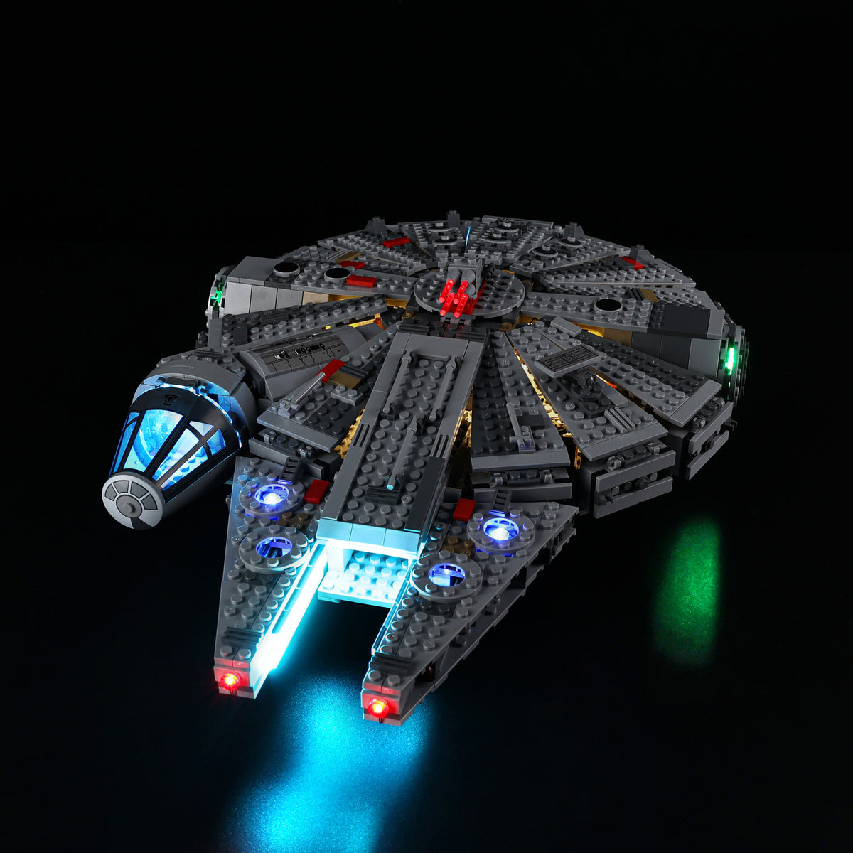 Light Kit for Millennium Falcon 75105 (Updated)