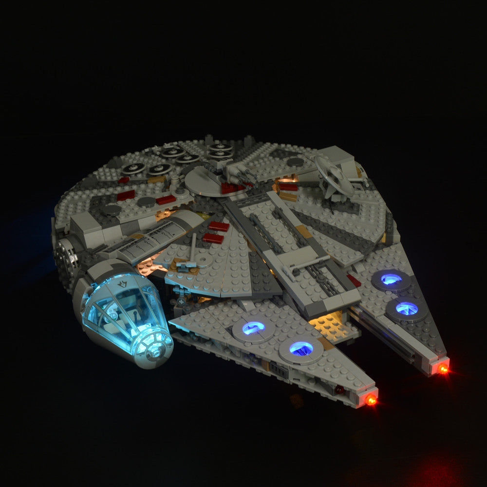 Light kit for Millennium Falcon 75257