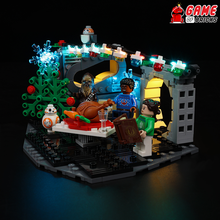 LEGO Millennium Falcon Holiday Diorama 40658 Light Kit