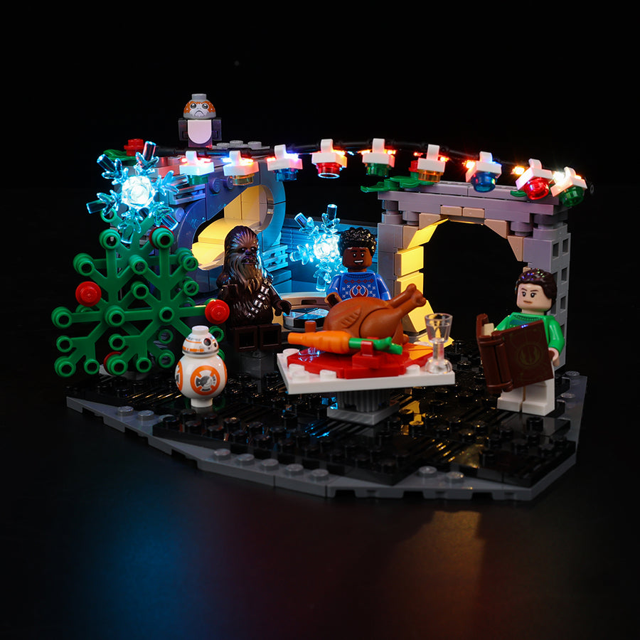 LEGO Millennium Falcon Holiday Diorama light kit