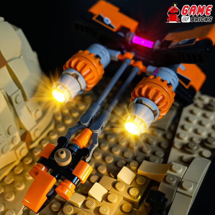 LEGO Mos Espa Podrace Diorama 75380 Light Kit