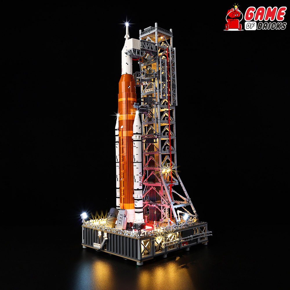 Nasa Lego Car LEGO NASA Artemis Space Launch System 10341 Light Kit– Game of Bricks USA