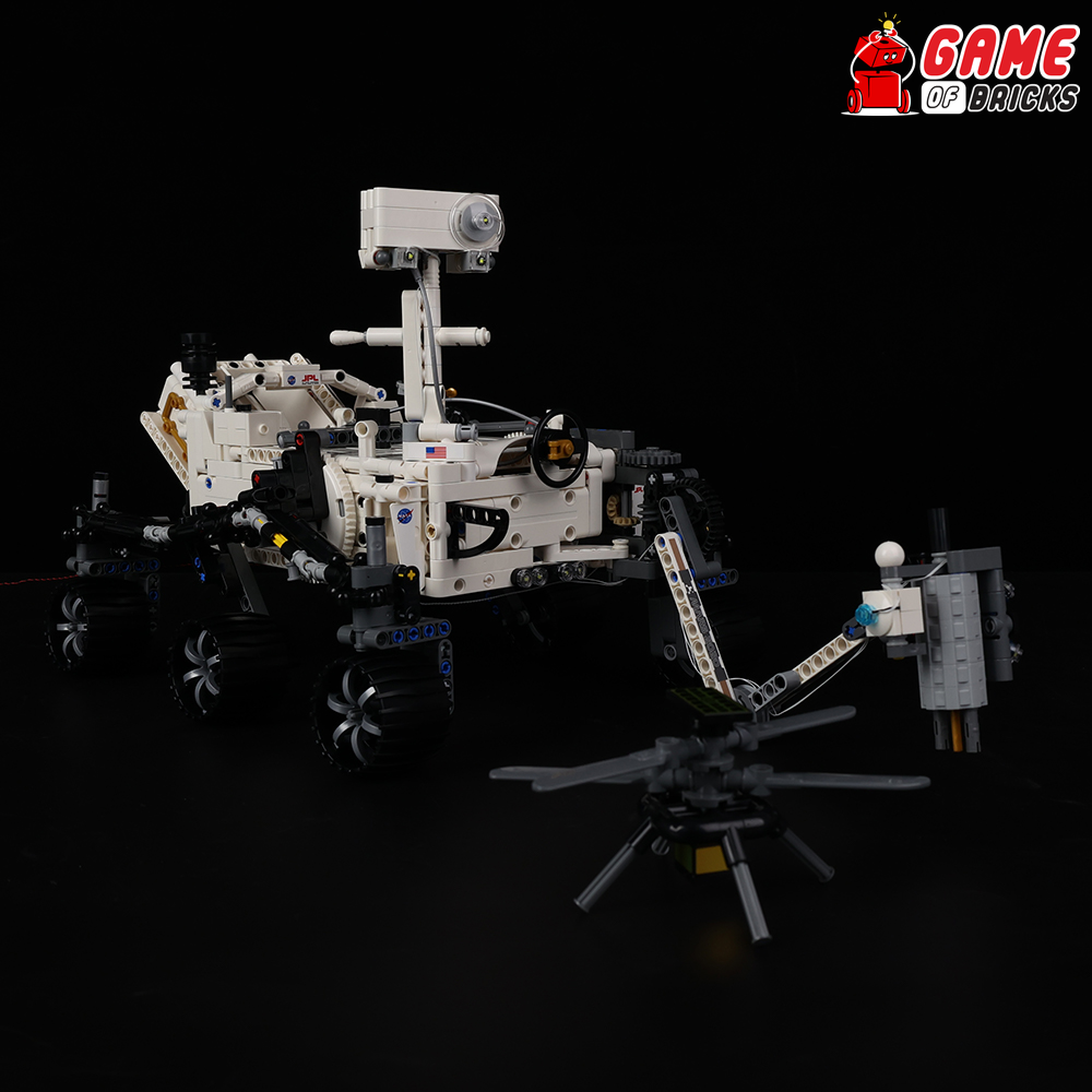 Perseverance Rover Kit LEGO NASA Mars Rover Perseverance 42158 Light Kit