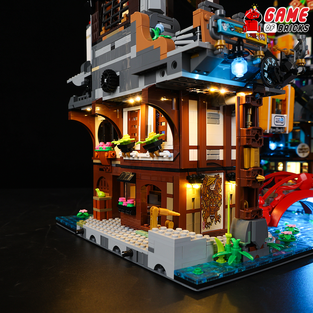 Light Kit for NINJAGO City Markets 71799