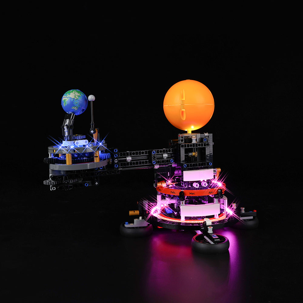 Rotating Solar System Model Kit