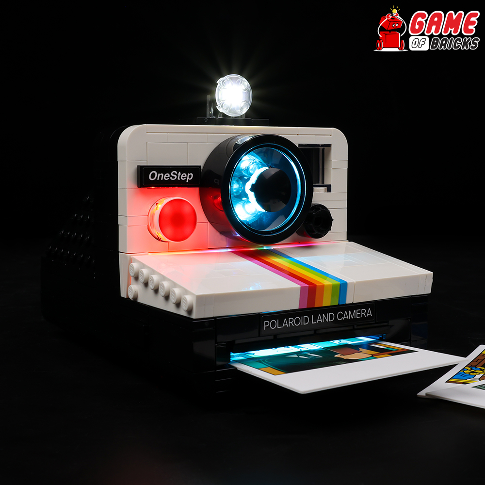 Acrylic Display Case for the LEGO Polaroid OneStep SX-70 Camera 21345 -  Laser Frame