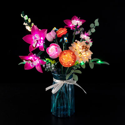 Light Kit for LEGO® Pretty Pink Flower Bouquet 10342