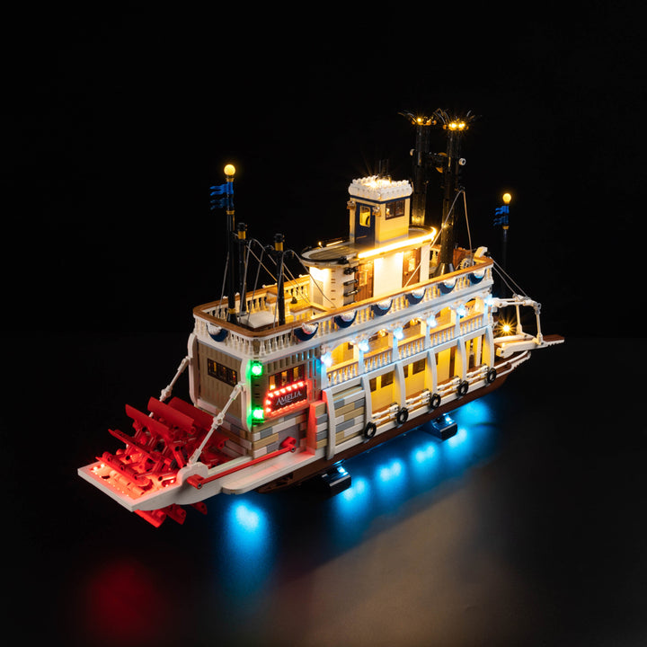 LEGO River Steamboat 21356 Light Kit