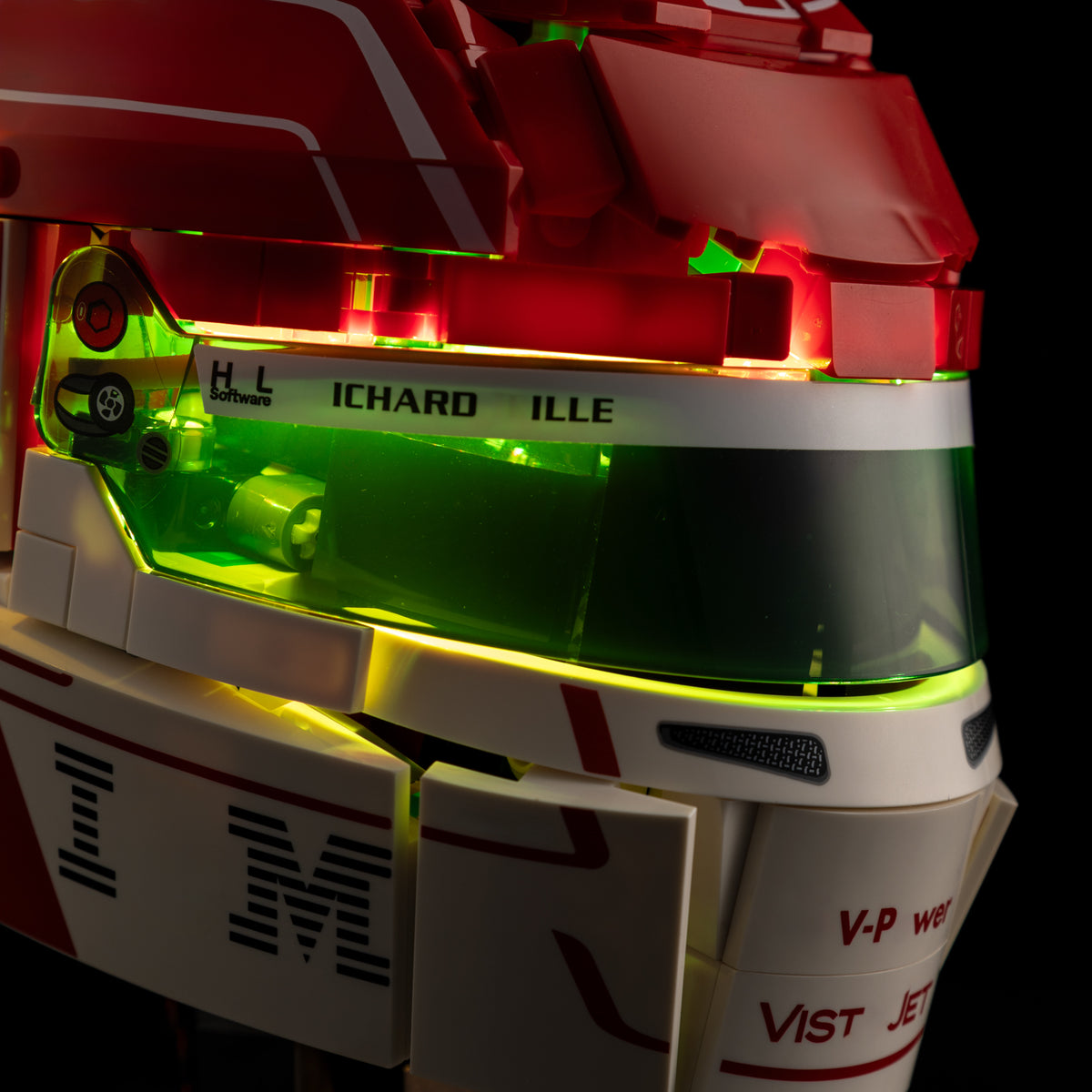 LEGO® Scuderia Ferrari HP Charles Leclerc Helmet 43014 Light Kit