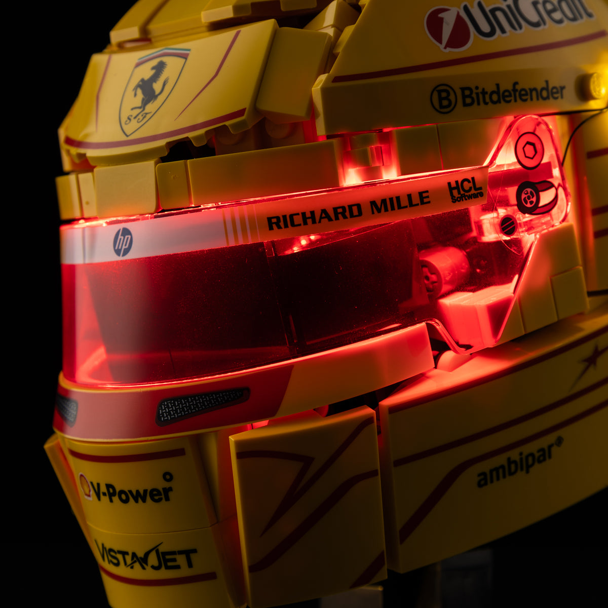 LEGO® Scuderia Ferrari HP Lewis Hamilton Helmet 43022 Light Kit