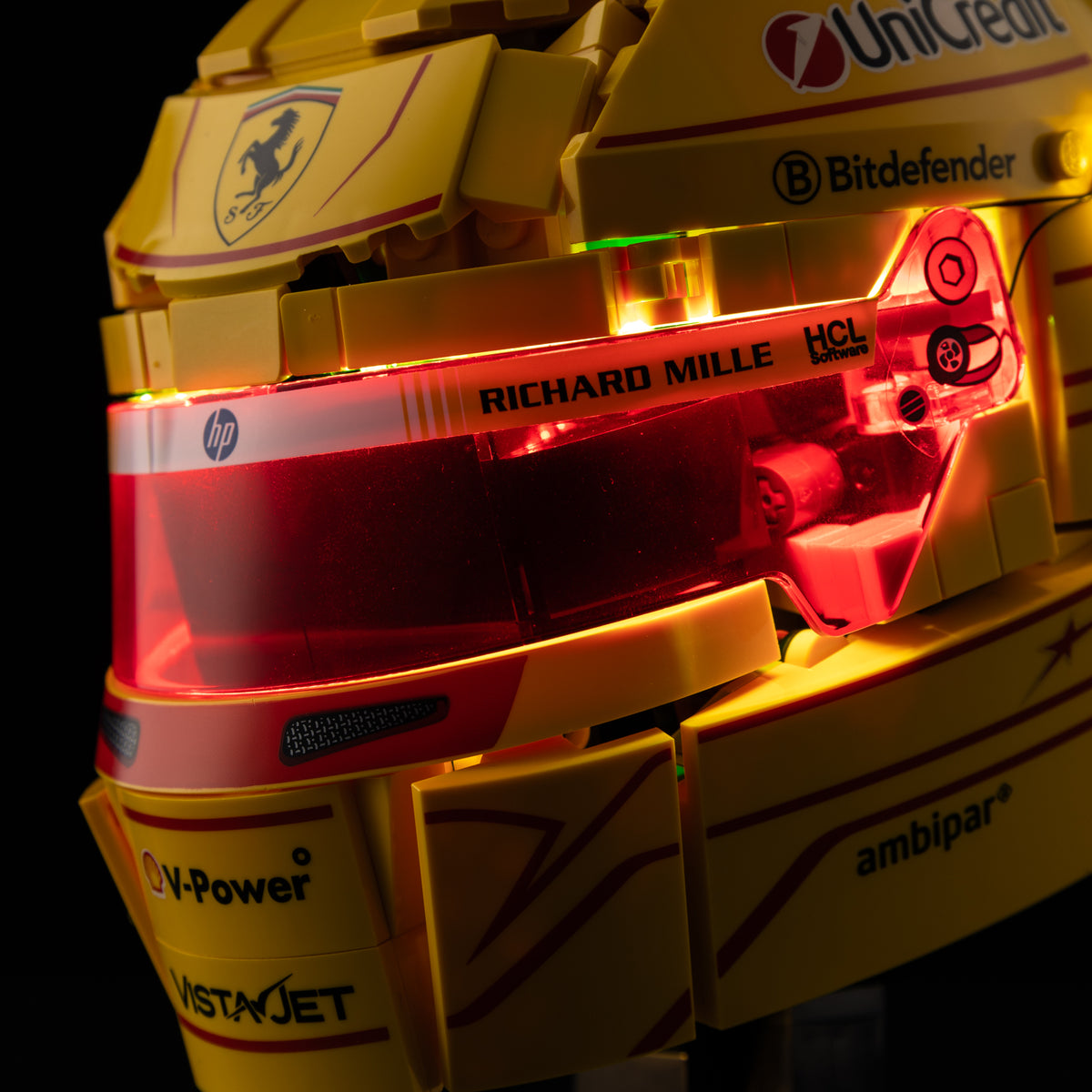 LEGO® Scuderia Ferrari HP Lewis Hamilton Helmet 43022 Light Kit