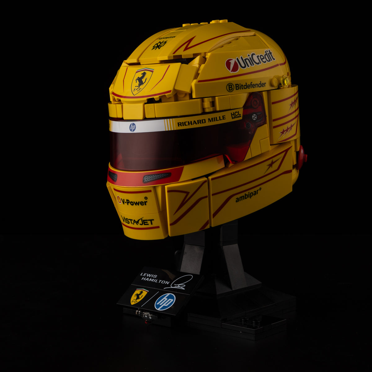LEGO® Scuderia Ferrari HP Lewis Hamilton Helmet 43022 Light Kit