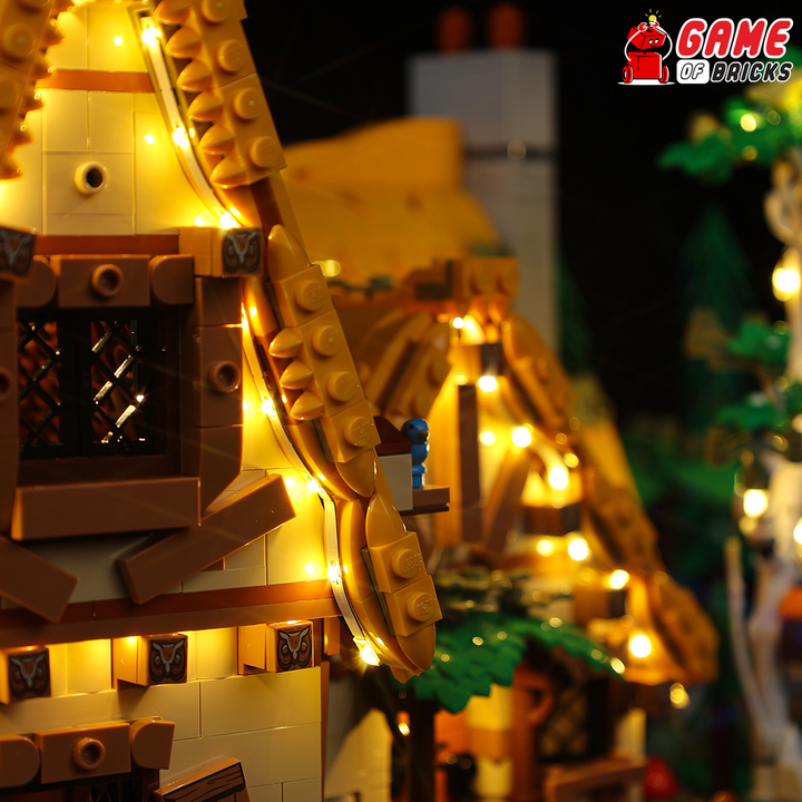 LEGO Snow White and the Seven Dwarfs' Cottage 43242 Light Kit