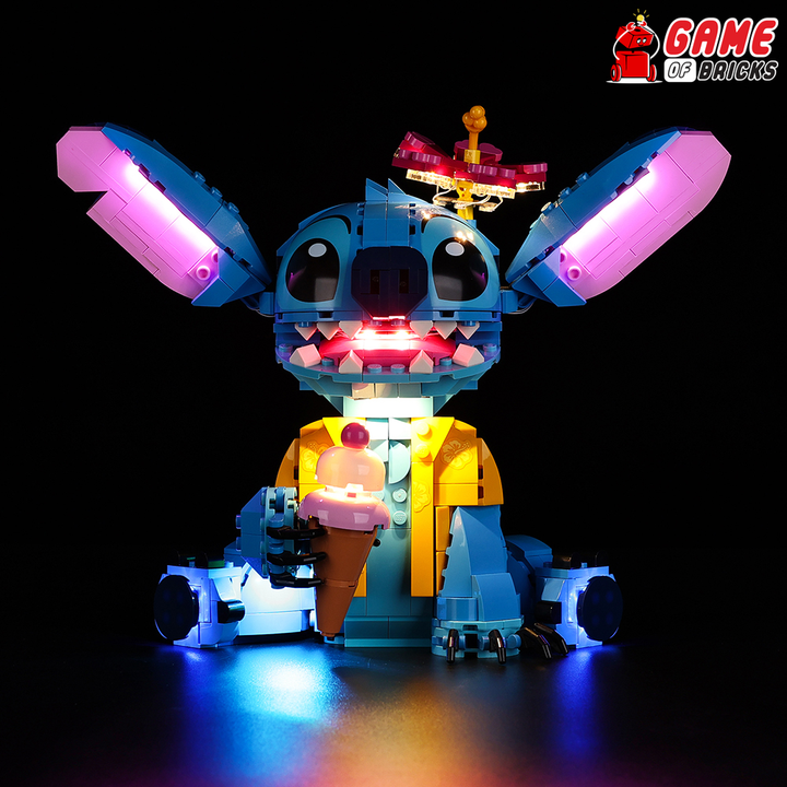  LEGO Stitch 43249 Light Kit