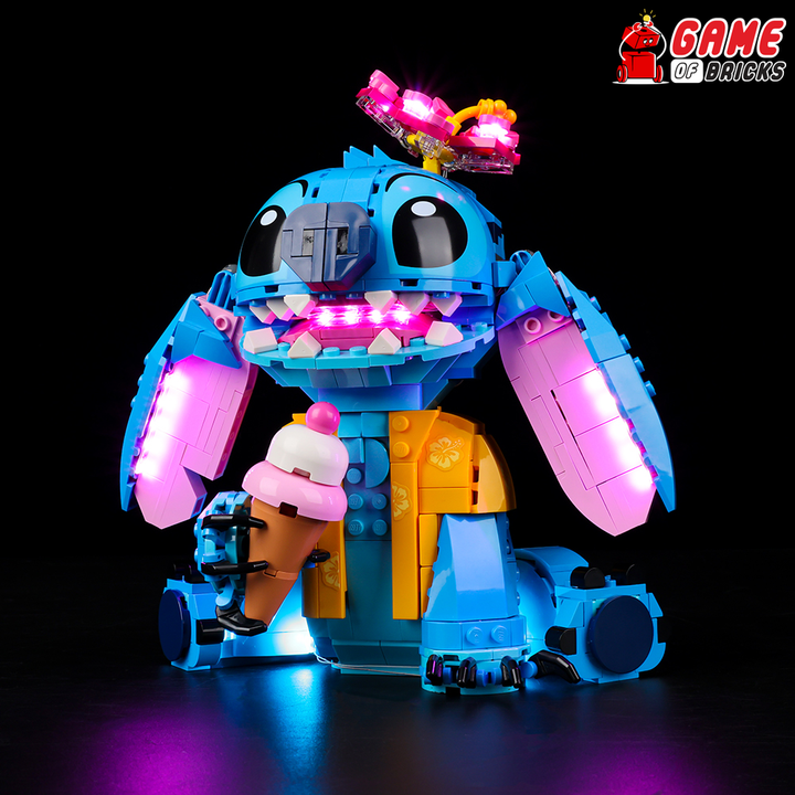  LEGO Stitch 43249 Light Kit