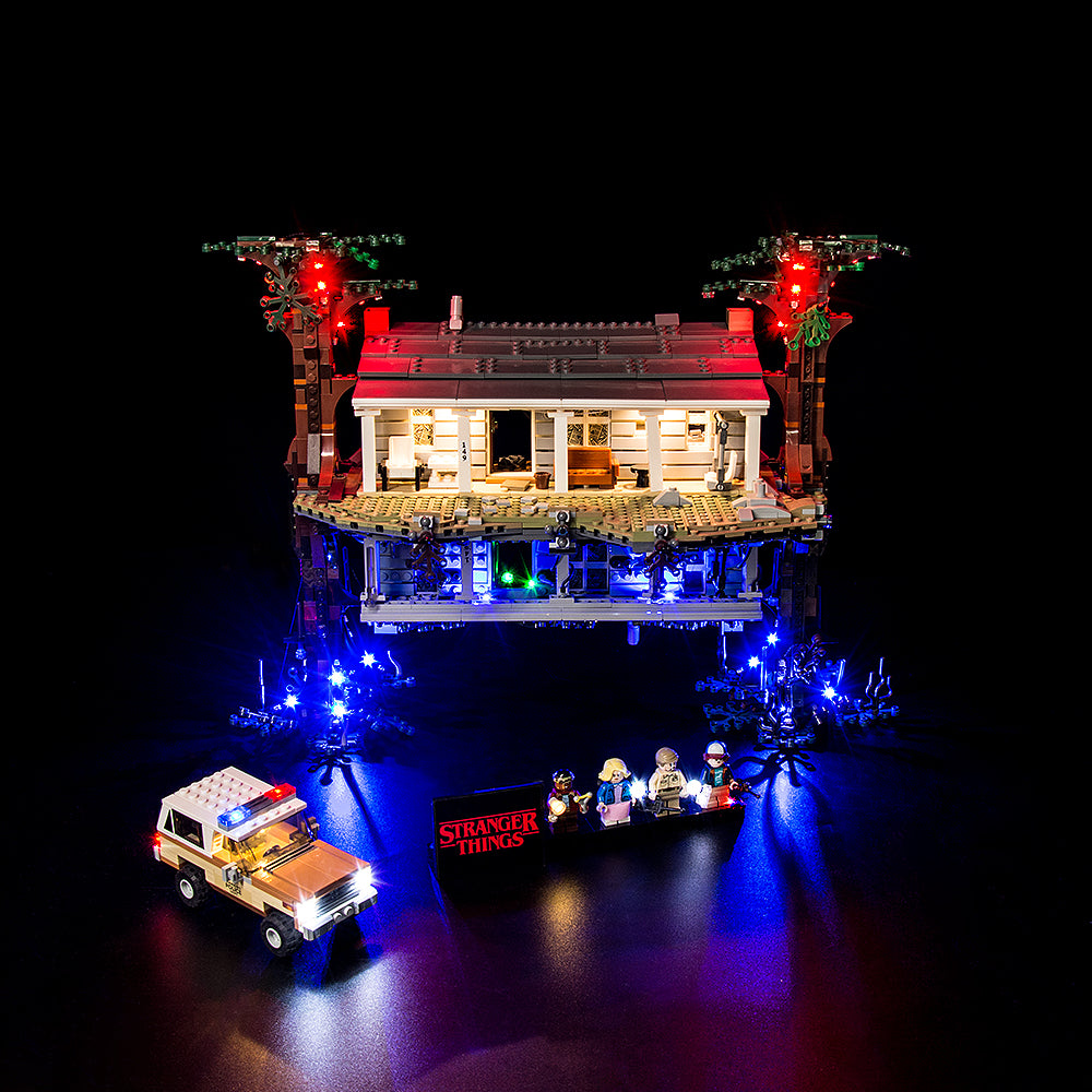 Lego stranger things sales upside down house