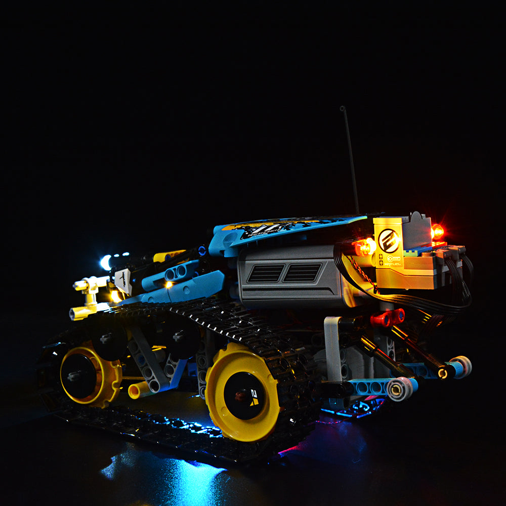 Remote controlled stunt online racer lego