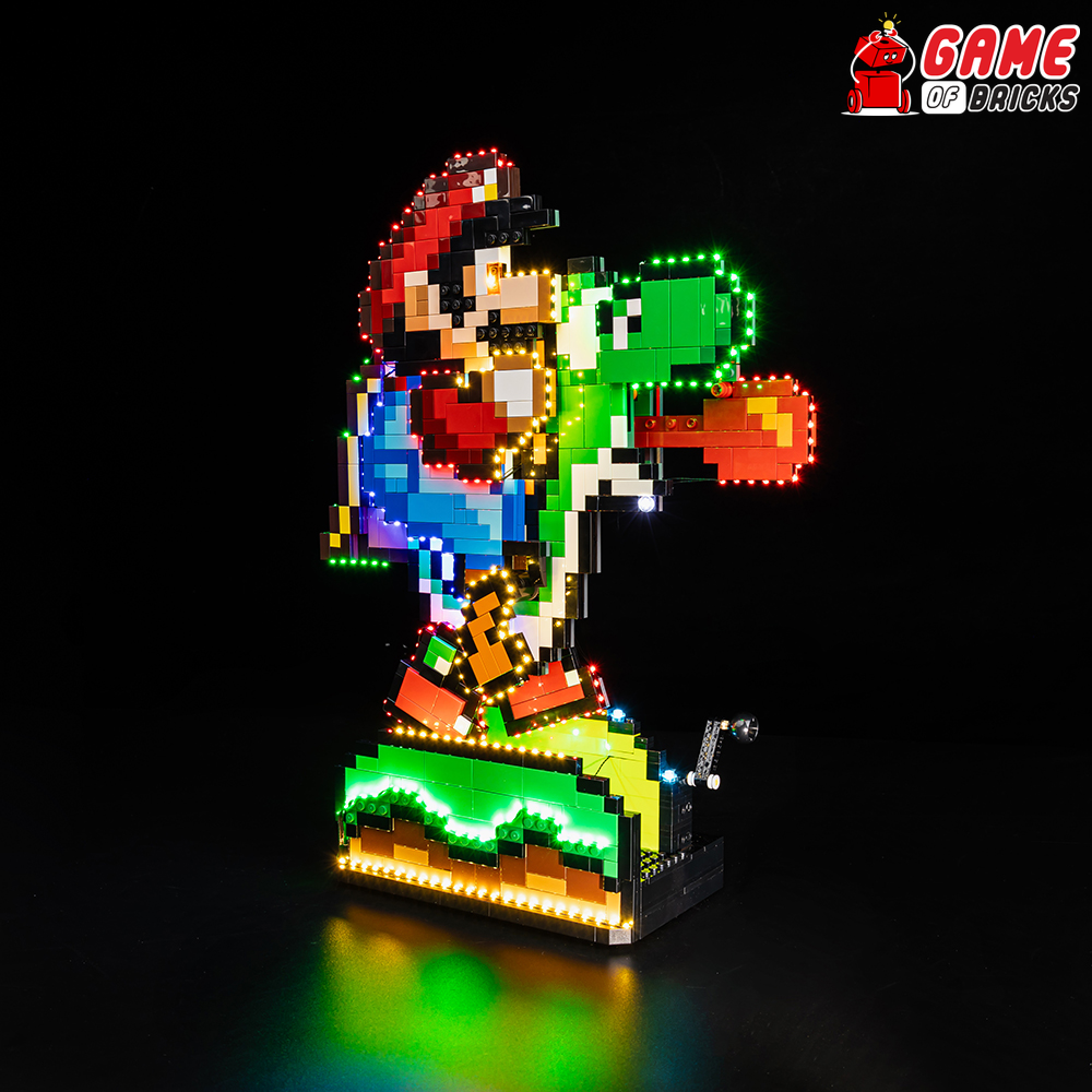 LEGO Super Mario World: Mario & Yoshi 71438 Light Kit