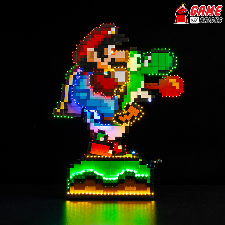 LEGO Super Mario World: Mario & Yoshi 71438 Light Kit