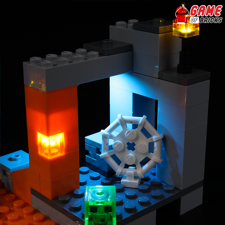 LEGO The "Abandoned" Mine 21166 Light Kit