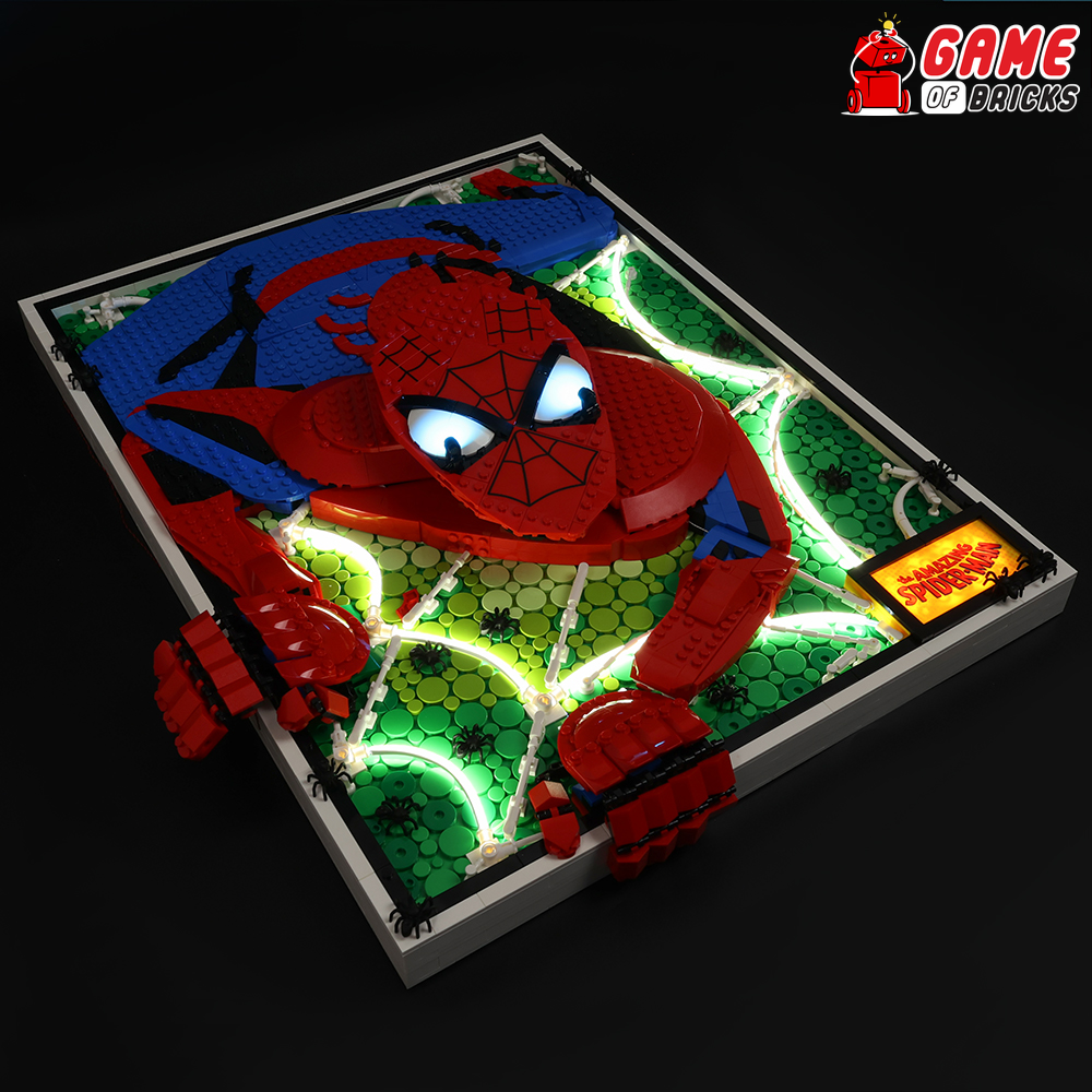 LEGO ART The Amazing Spider-Man 31209 by LEGO Systems Inc