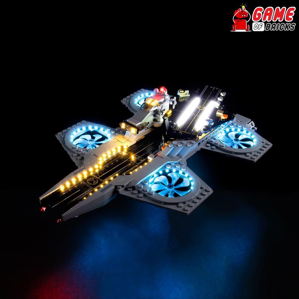 Light Kit for The Avengers Helicarrier 76295 - Main Image