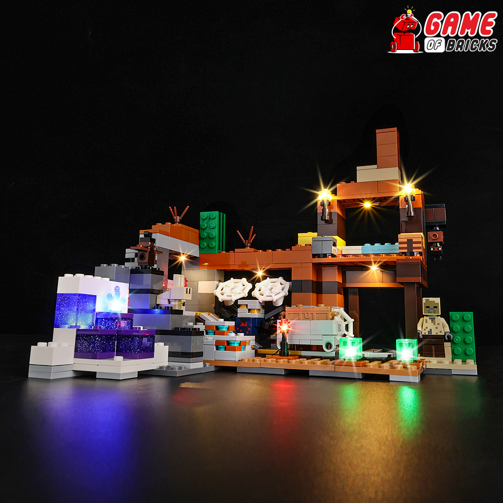 LEGO The Badlands Mineshaft 21263 Light Kit– Game of Bricks USA