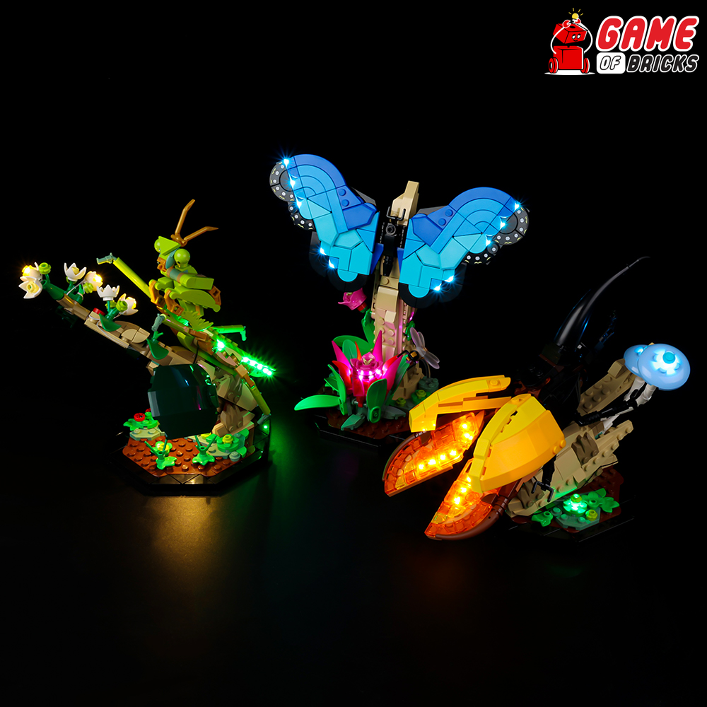 LED lights for LEGO insect 21342 set