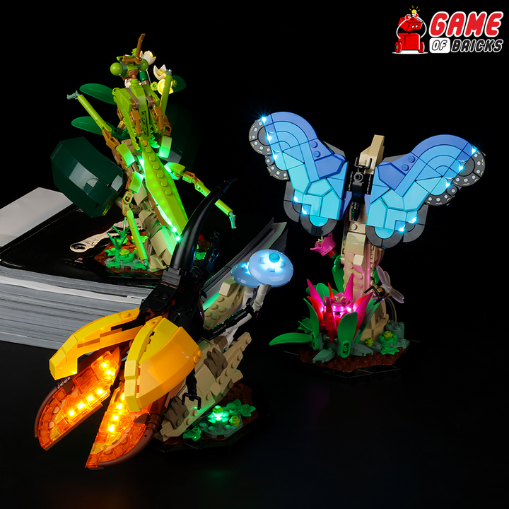 LEGO LED lights for  The Insect Collection 21342