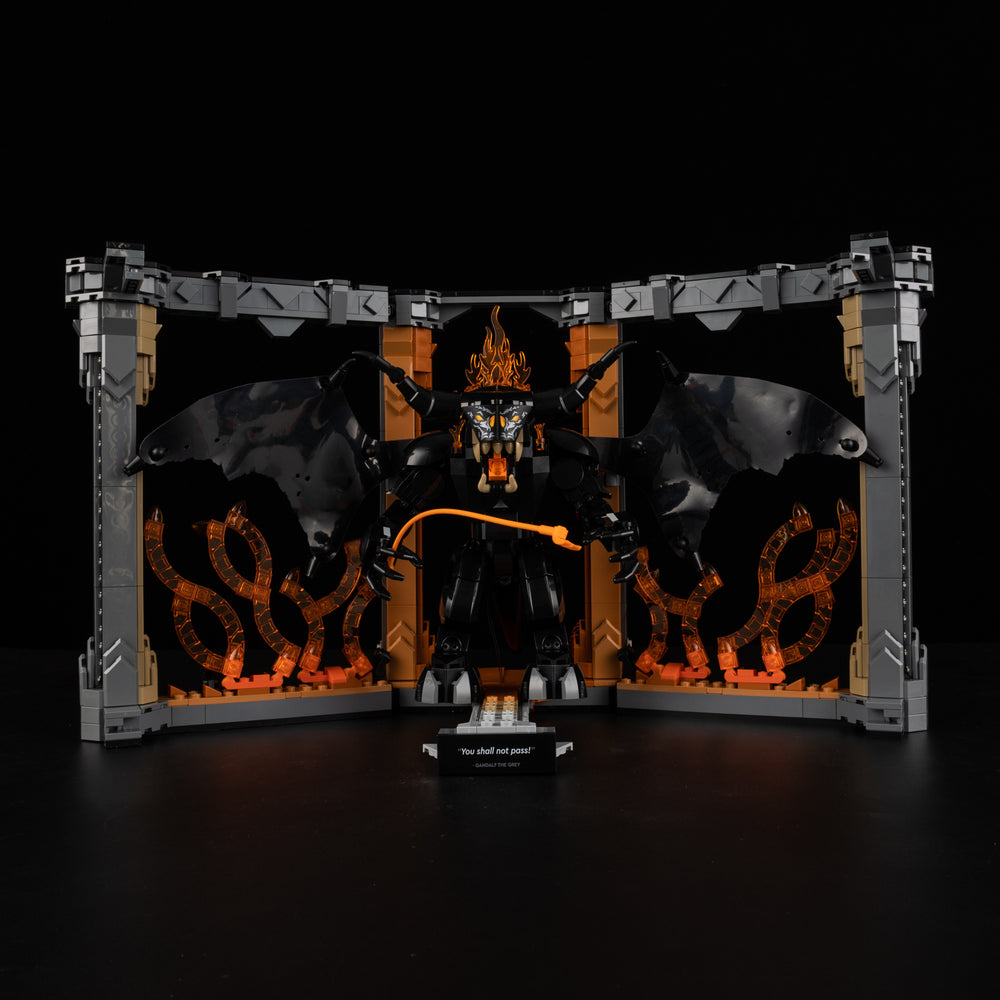 LEGO The Lord of the Rings: Balrog Book Nook 10367 Light Kit