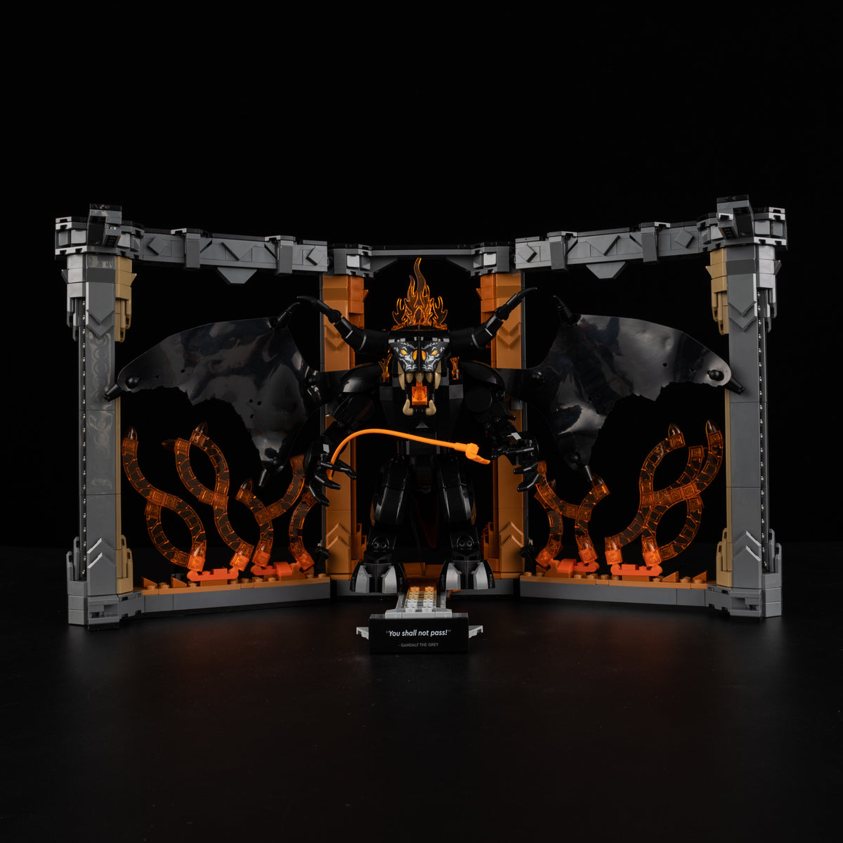 LEGO The Lord of the Rings: Balrog Book Nook 10367 Light Kit