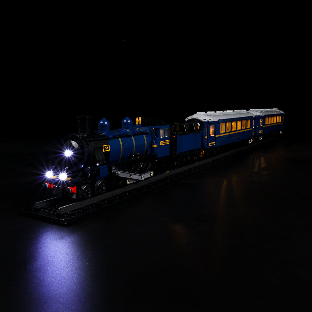 The Orient Express Train LEGO lights