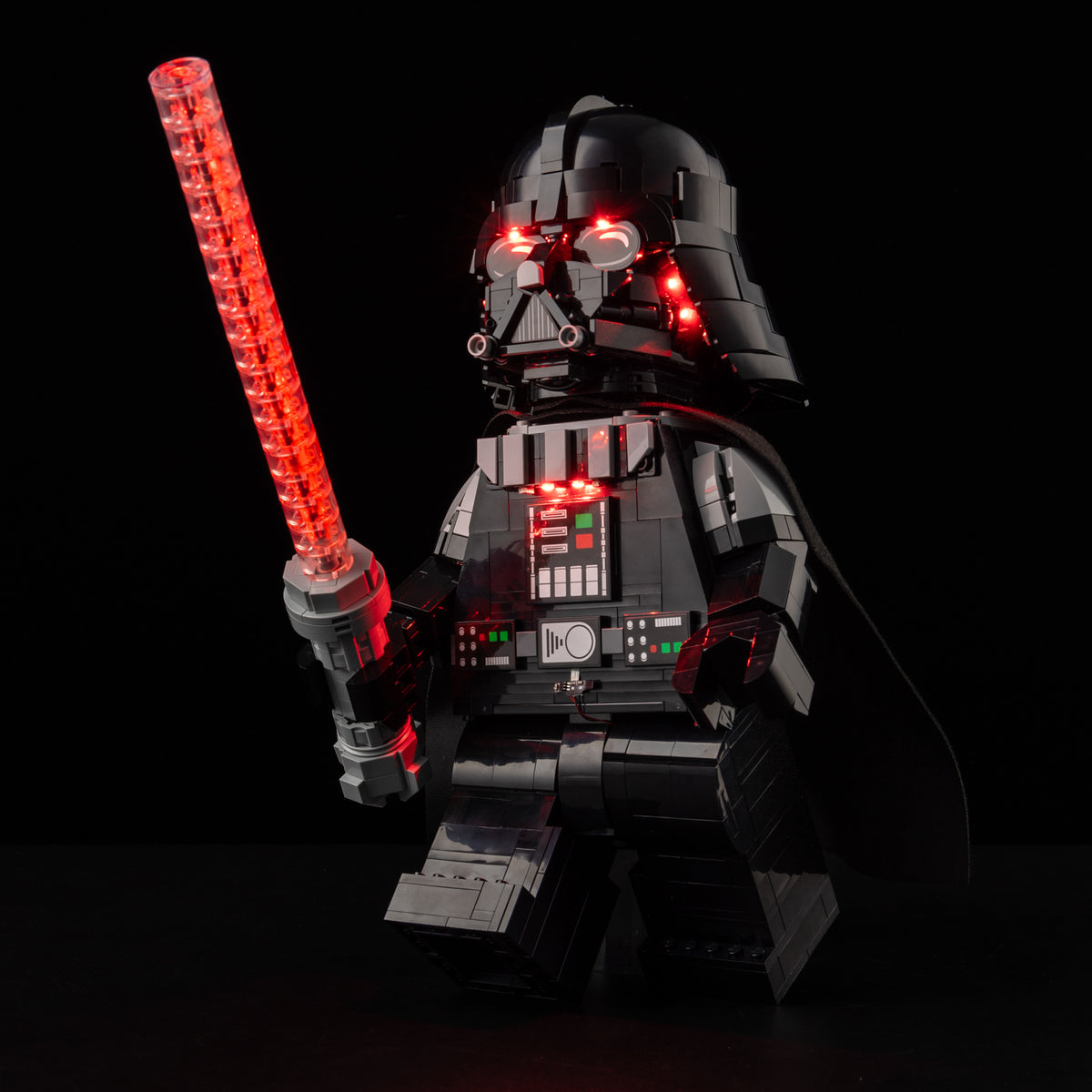 LEGO® Up-Scaled Darth Vader Minifigure 75461 Light Kit