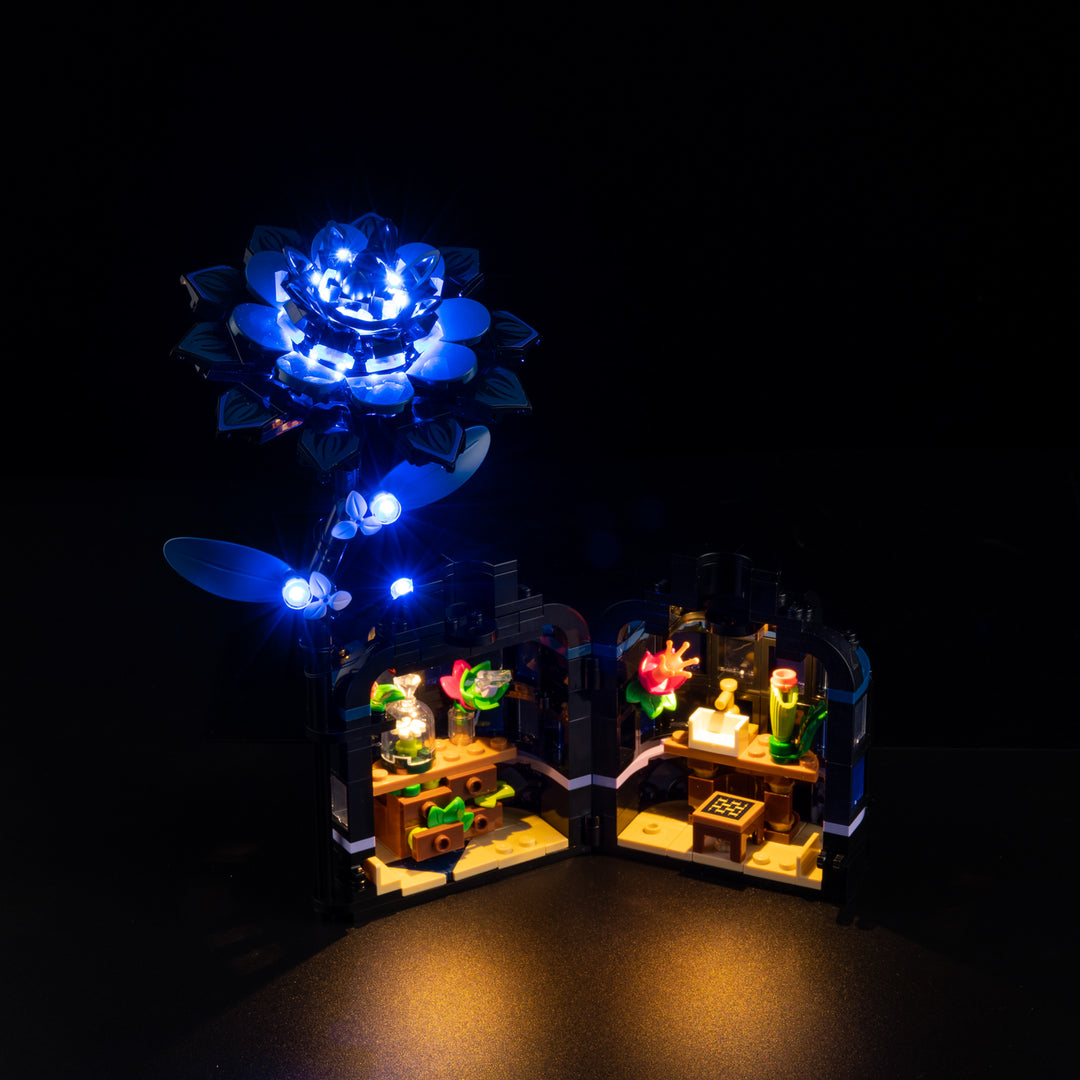 LEGO® Wednesday | Black Dahlia Flower 76784 Light Kit