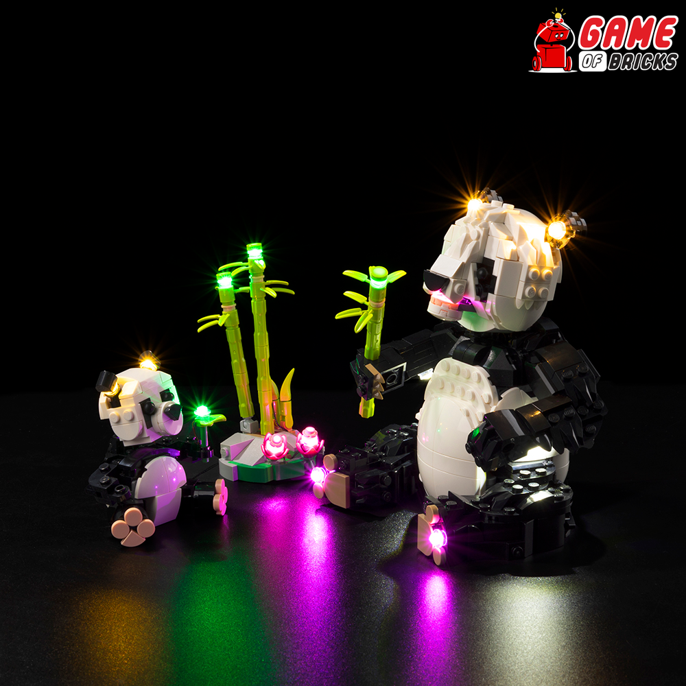 LEGO Wild Animals: Panda Family 31165 Light Kit