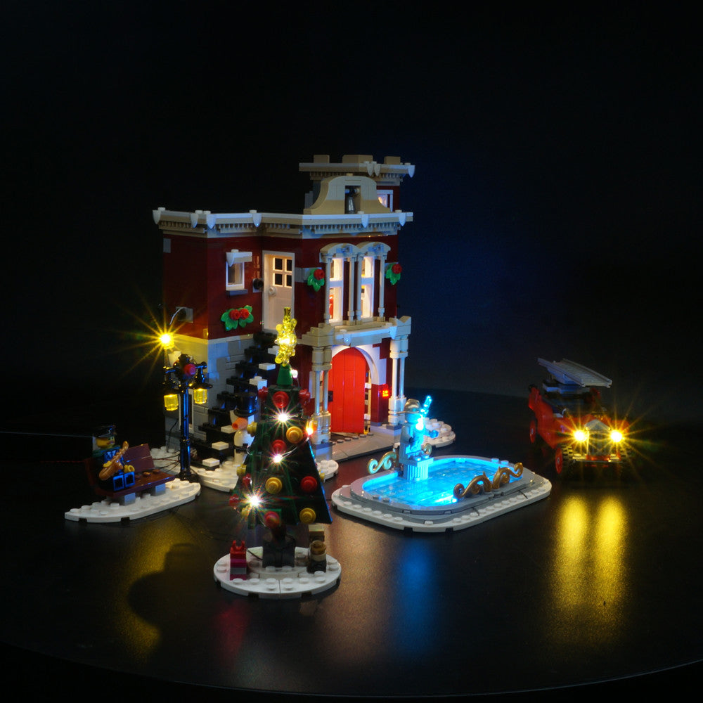 Lego firehouse 2024 christmas