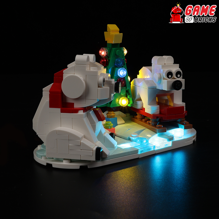 LEGO Wintertime Polar Bears 40571 Light Kit
