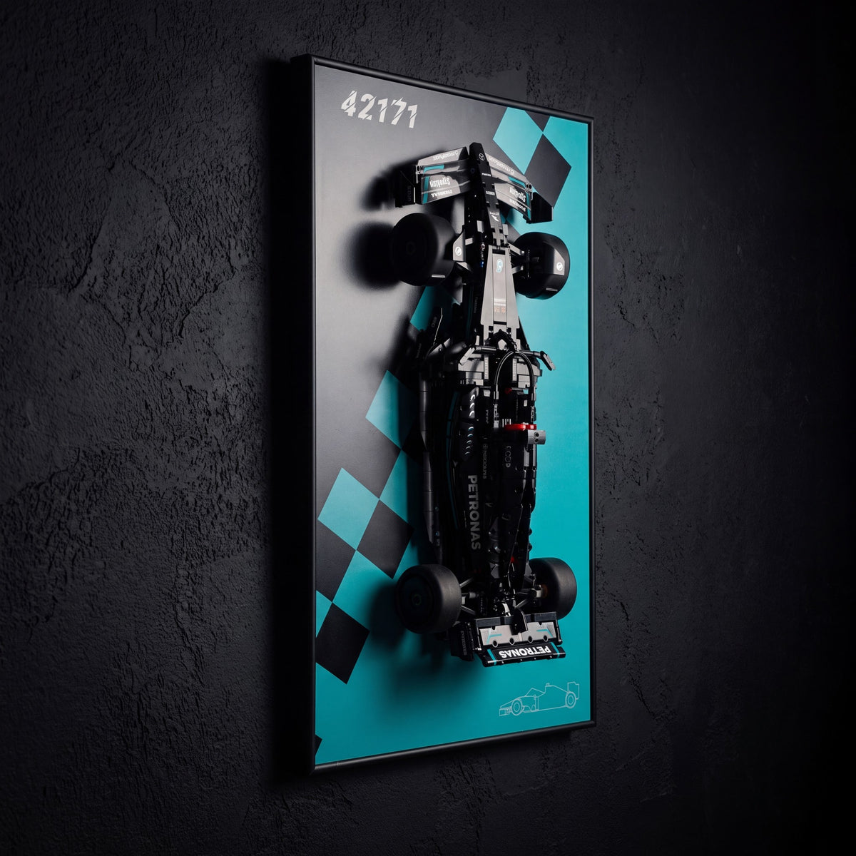 Mercedes W14 42171 wall-mount side