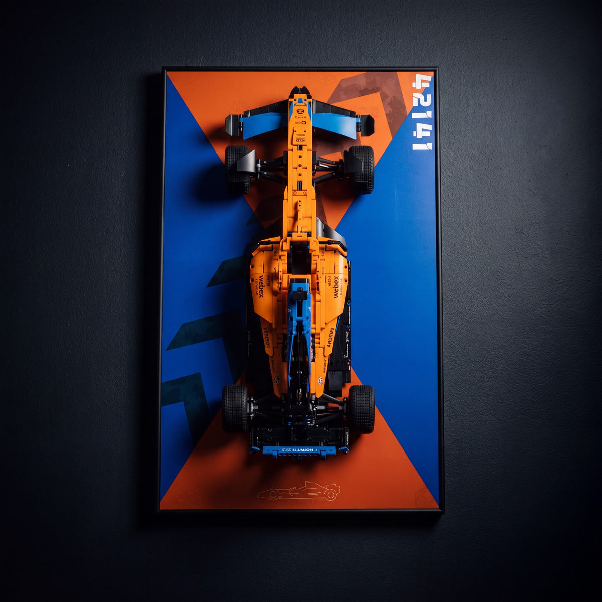 McLaren F1 42141 wall-mount low hero