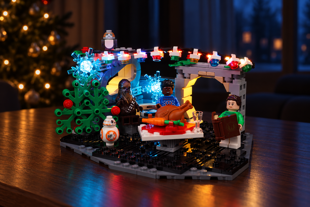 Light Kit for LEGO® Millennium Falcon Holiday Diorama 40658