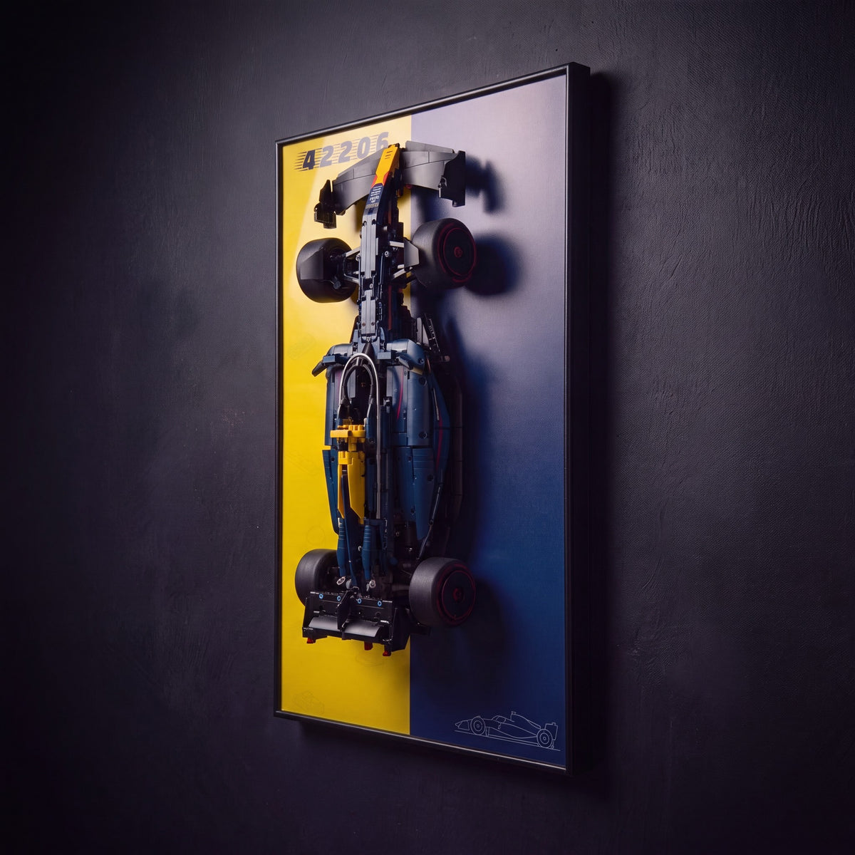 Red Bull RB20 42206 wall mount - angled