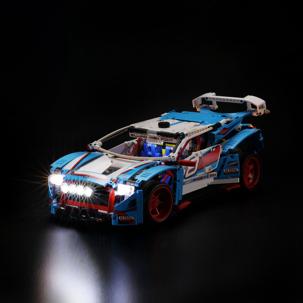 Lego technic 2024 rally car 42077 build kit