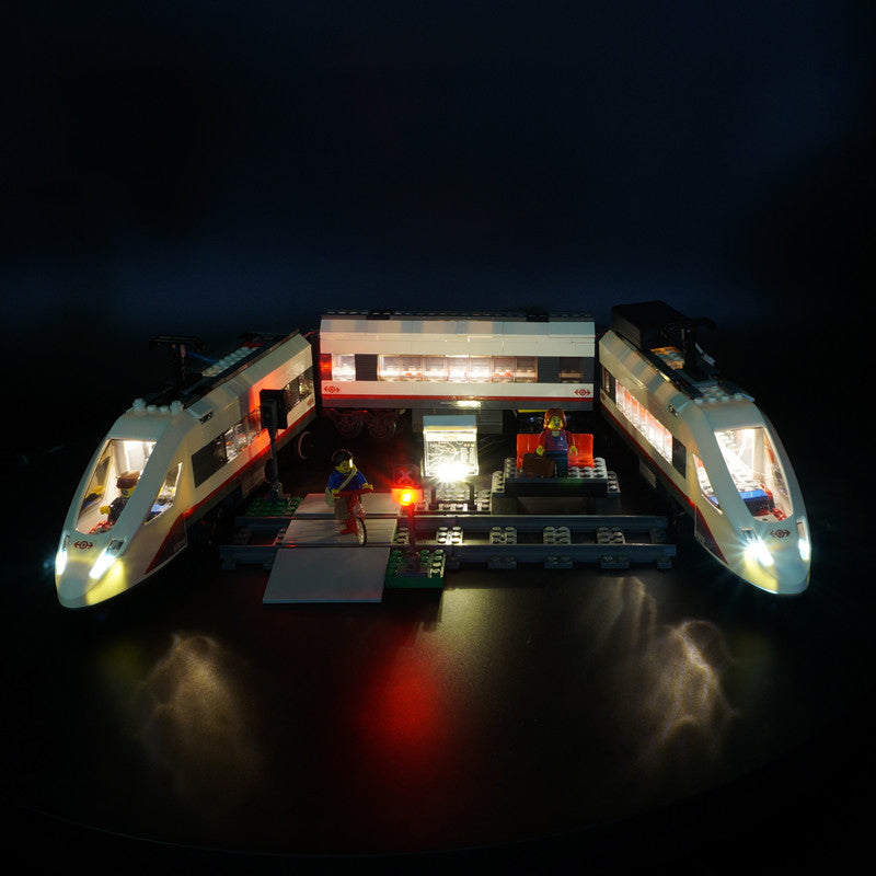 LEGO High-speed Passenger Train light set