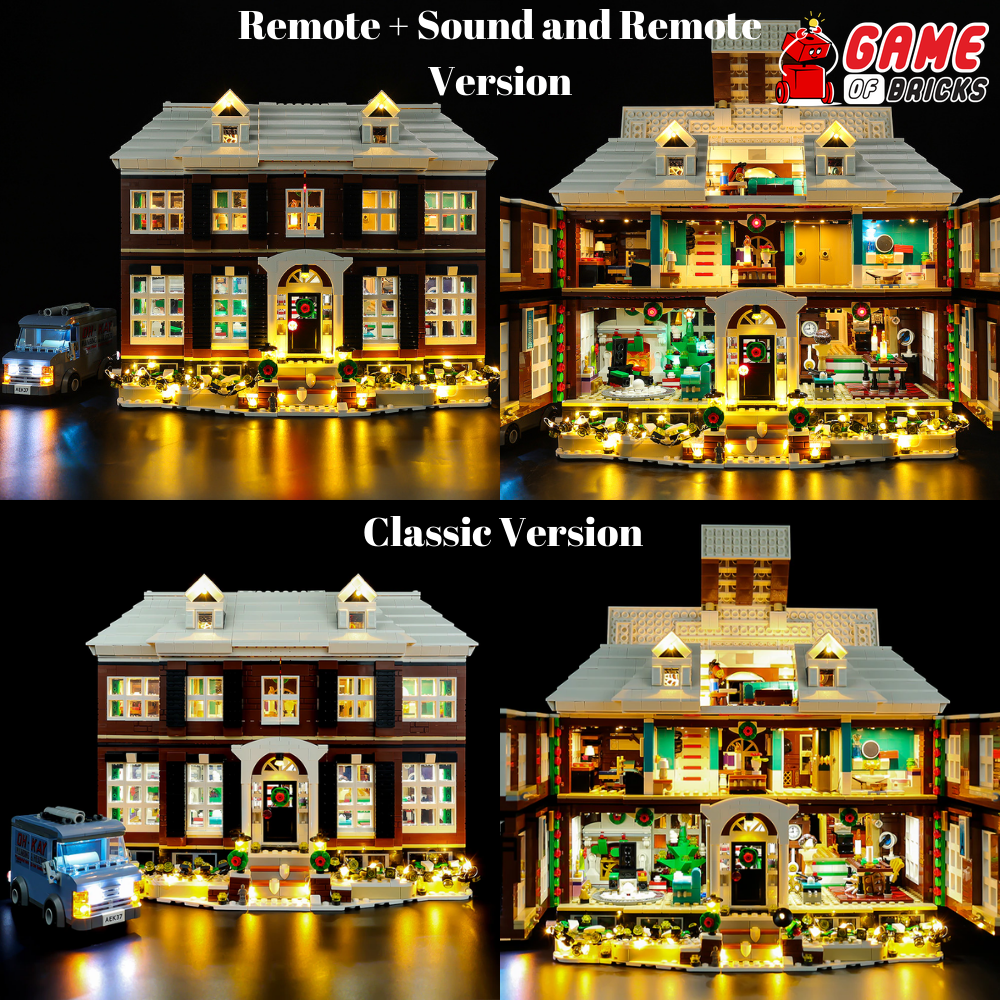LEGO Home Alone 21330 different views