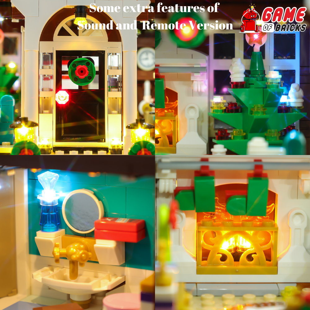 Light Kit for Home Alone LEGO 21330 (Standard Edition)