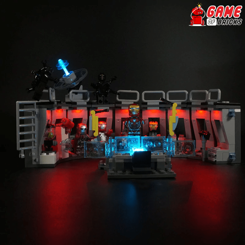 76125 iron man hall of armor hot sale