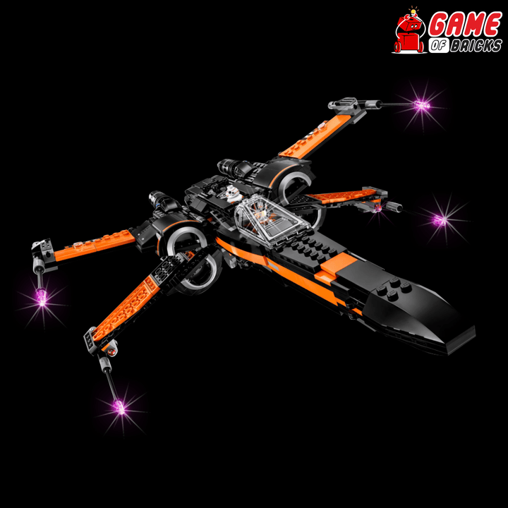 LEGO 75102 Star Wars Poes X-Wing Fighter Light Kit