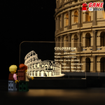 LED Nameplate for LEGO Colosseum 10276