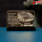 LED Nameplate for LEGO Camp Nou – FC Barcelona 10284